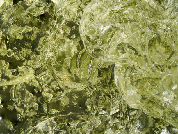 istock Close-up Texture of Green Ice 2030034191