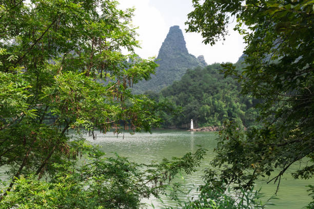 Guilin in Yangshuo, Guangxi, beautiful landscape