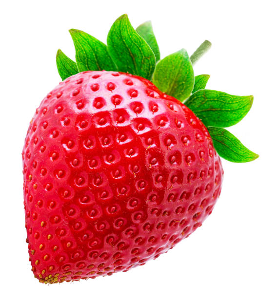 istock Ripe perfect strawberry isolated on white background. File contains clipping path. 2030118474