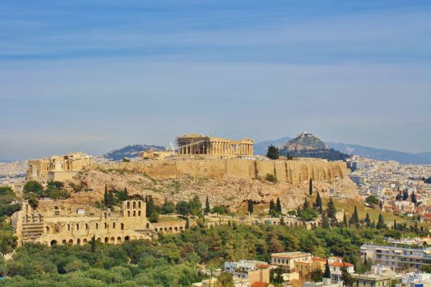 istock Panorama View of Athens and Acropolis 2030152339