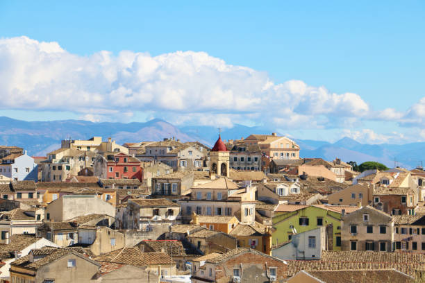 istock Panorama View of Corfu Old Town 2030167880