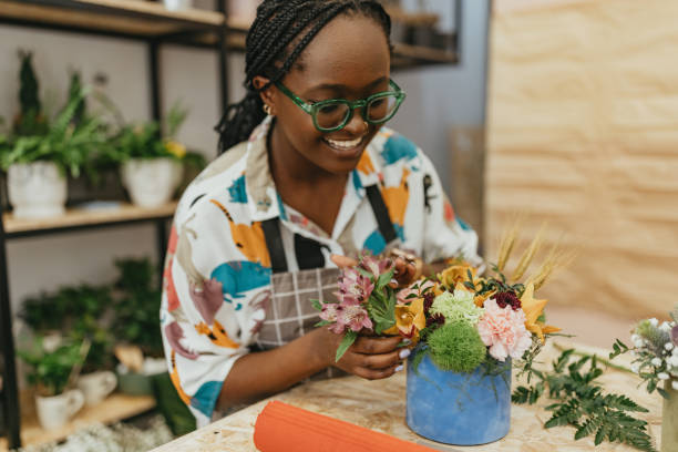 istock Floral Entrepreneur Delight 2030299419