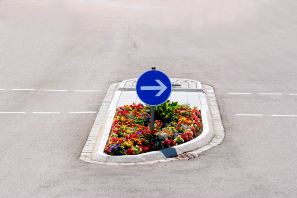 A modern road in Netherlands.