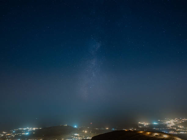 istock Luminescent Nightscape: City Lights From Above 2030322488