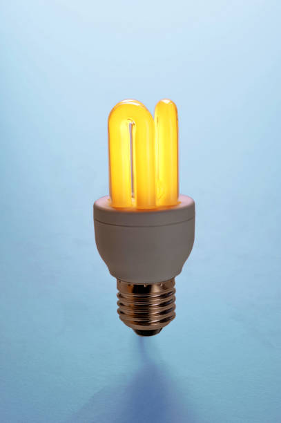 istock warm light of a luminous energy-saving lamp, Philips 2030324238