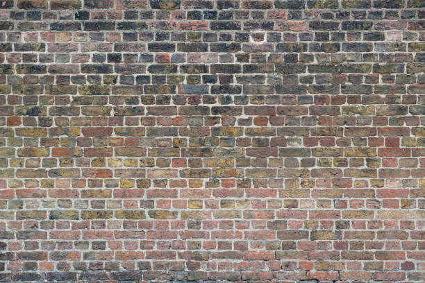 istock Colourful pattern of the brick wall 2030328104