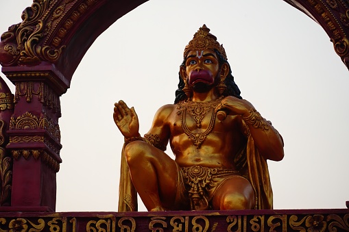 figurine of god hanuman ji