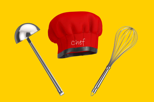 Burnt stovetop spatula of plastic burned by accident in the kitchen ,Common object used in the kitchen