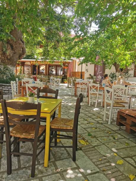 istock Traditional Greek village square 2030420610
