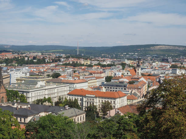 istock Aerial view of Brno 2030469123