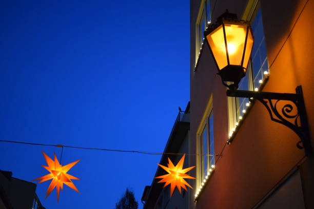 istock star shaped light with a street lamp 2030526951