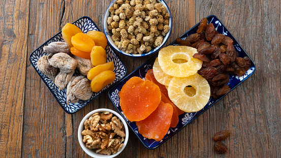 dried food and salad