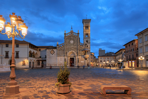 Duomo of Prato, Italian medieval town in Tuscany