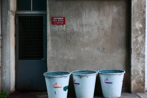 istock The pots in front of the gray wall 2030638994