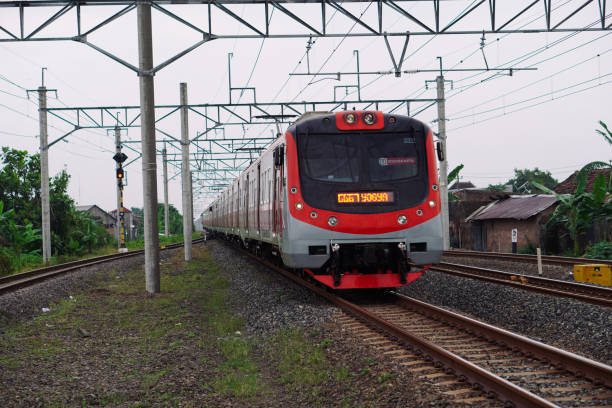istock The subway departs from the station platform 2030649646