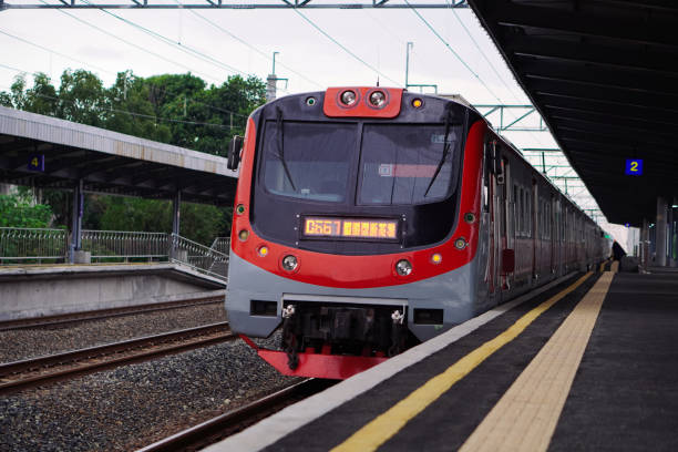 istock The subway departs from the station platform 2030650187