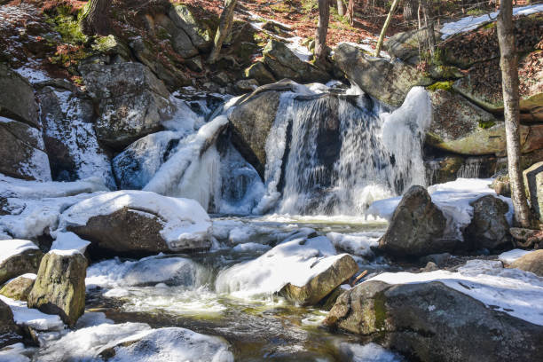istock trap falls  frozen over on a  february day 2030716115