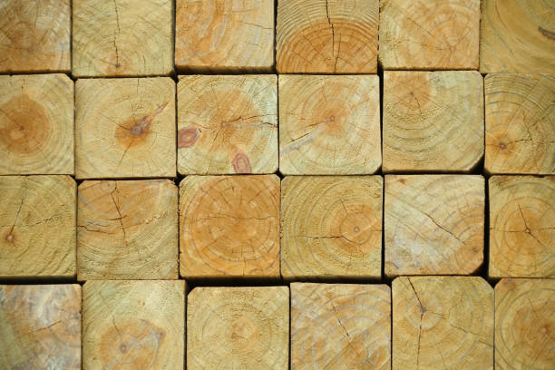 istock wood pattern of stacking square wood texture 2030726139