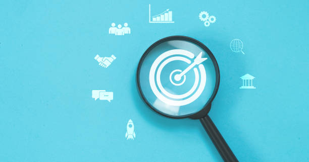 istock Setting business goals and learning resources for business development and marketing strategy 2030730091
