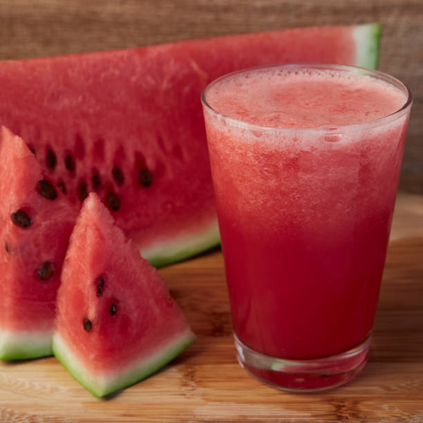 istock Collection of watermelon slices on a table 2030736852