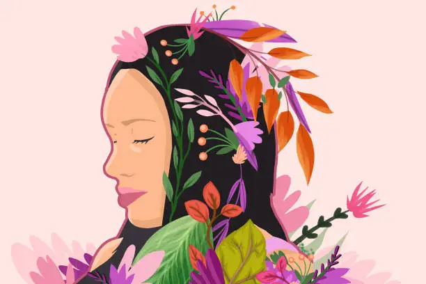 Vector illustration of Women's Day