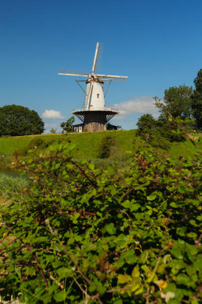 istock Landscape with a windmill,  in Veere, the Netherlands 2030805430