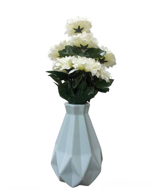 istock Vase with flowers on white background 2030815419