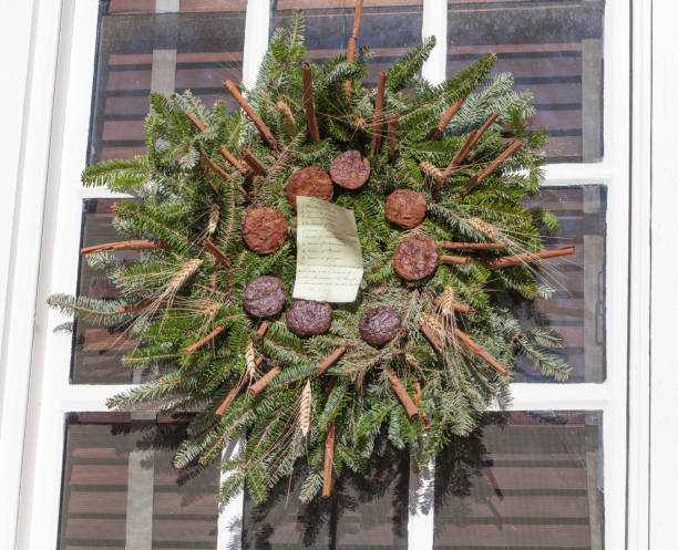 istock Holiday Wreath with Ginger Bread Nutt Recipe 2030815423