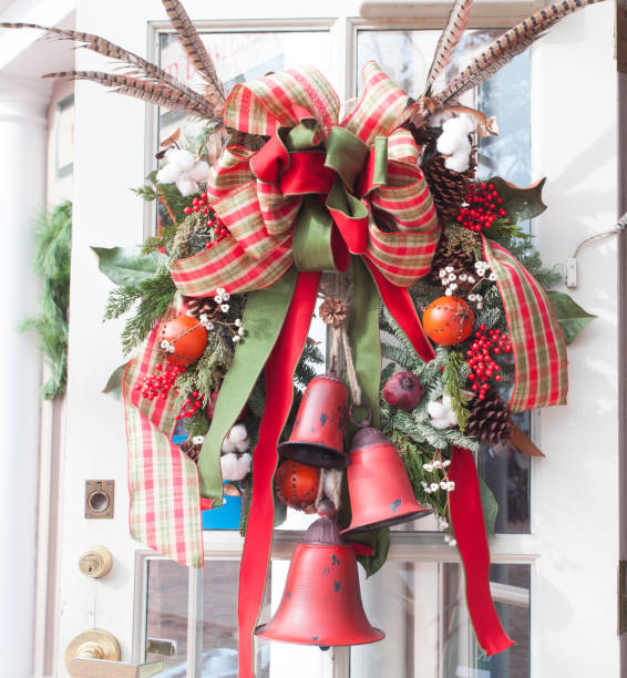 Colonial Themed Christmas Wreath