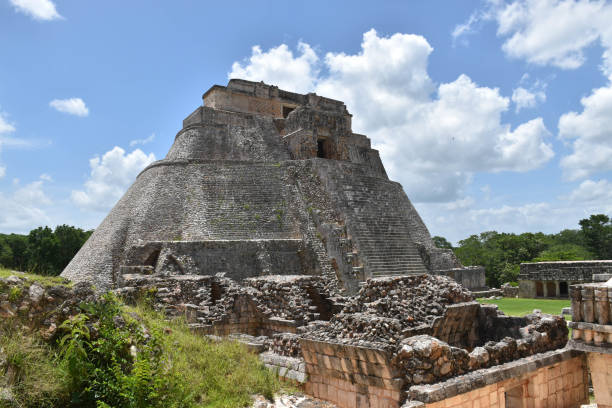 istock Ruin pyramid temple in Yucatan, Mexico 2030835525