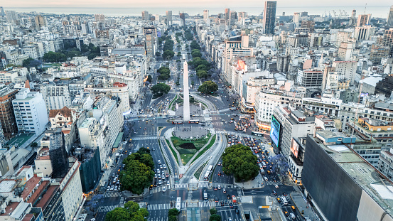 The Obelisco de Buenos Aires, Argentina
