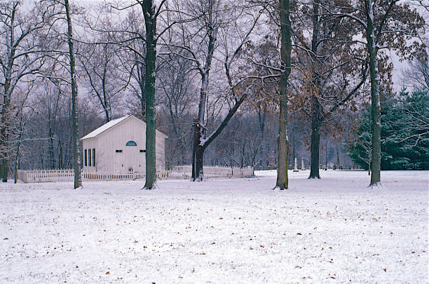 A national historic landmark, located in a 96-acre park setting in Battle Ground, complete with picnic areas, nature center, historic and scenic hiking trails. The 85-foot marble obelisk monument was erected in 1908 and marks the site of the November 7, 1811, Battle of Tippecanoe between the United States’ forces, led by William Henry Harrison, and representatives of Tecumseh’s Native American confederation. The museum tells the story of the battle with exhibits, a fiber-optic map of the action and information about the dynamic leaders – Tecumseh, Harrison, and The Prophet. It also functions as the interpretive center for the early U.S. Republic by placing the battle into the historical and geopolitical context of what came before, and of the War of 1812, which came after. The site is programmed by the Tippecanoe County Historical Association. The park and monument are owned and maintained by the Tippecanoe County Park and Recreation Department.The park includes picnic grounds, hiking trails and the Wah-ba-shik-a Nature Center. The Tippecanoe Battlefield History Store, housed within the museum, is operated by the Tippecanoe County Historical Association. The store offers reproductions of historic goods, collectibles, and clothing. The History Store prides itself on its large selection of books on 1800s Indiana, America, military history, and Native American history and culture for all age readers.