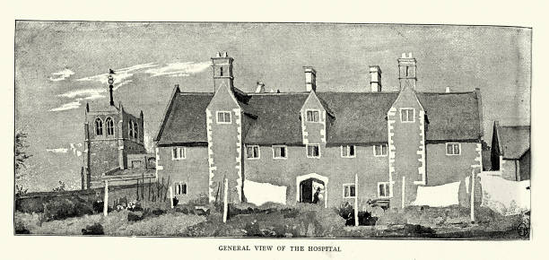 istock Victorian retirement home, Jesus Hospital Rothwell, Kettering, Victorian 1880s 19th Century 2030920721