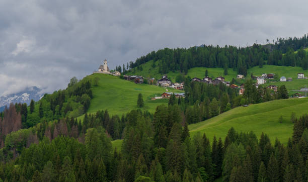 istock Dolomite Splendor: Verdant and Rocky Landscapes