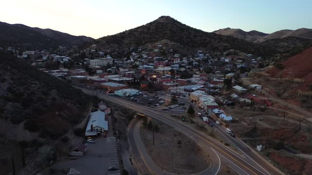 Bisbee, a historical mining town in South-Eastern Arizona, America, USA.