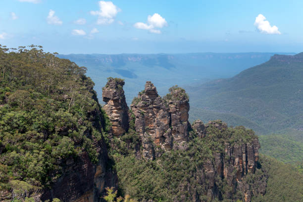 Three Sisters is the Blue Mountains, Sydeny, Australia