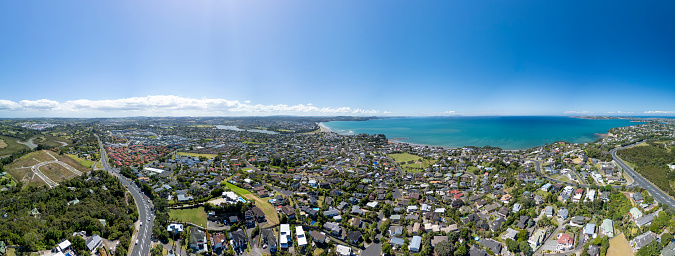 Gulf Harbour aerial view. Auckland, New Zealand