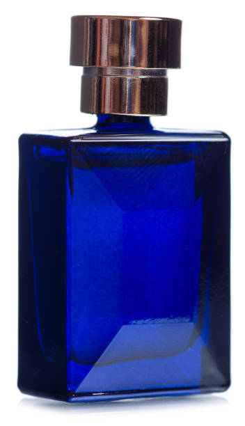 istock Perfume blue spray beauty 2031184987