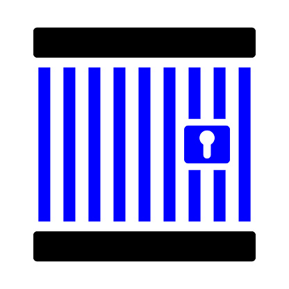 Beautiful,Meticulously Designed Jail, Lockup Icon