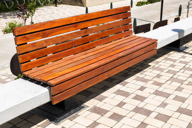 Free Stock Photo of Wooden Bench in Front of Building | Download Free ...