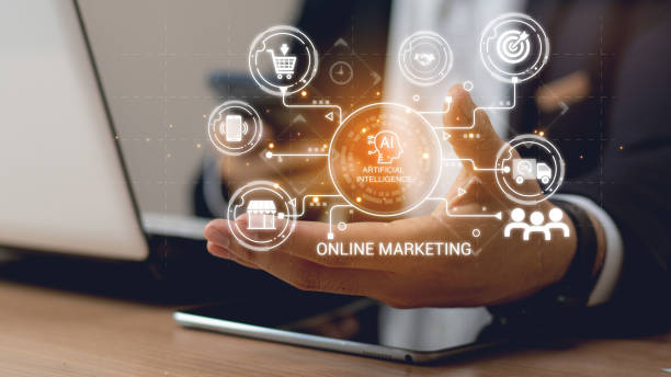 istock businessman hand working with laptop computer, tablet and smart phone in modern office with virtual icon diagram at modernoffice, Digital Marketing, laptop using ,Social, media, Marketing concept. 2031326600