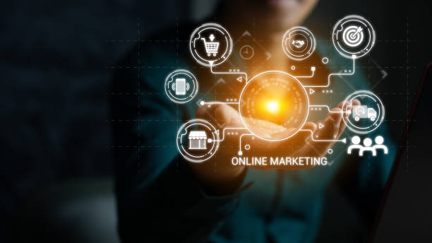 istock businessman hand working with laptop computer, tablet and smart phone in modern office with virtual icon diagram at modernoffice, Digital Marketing, laptop using ,Social, media, Marketing concept. 2031328092