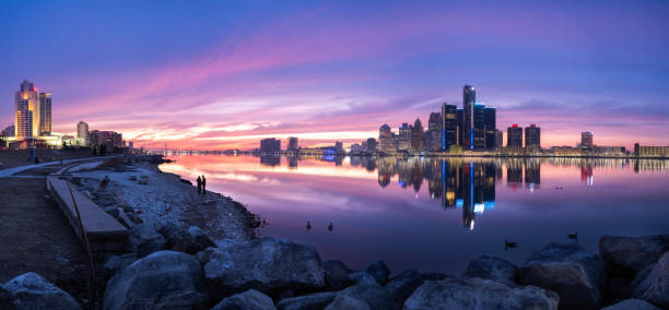 istock Detroit, Michigan - Skyline at Dusk 2031759225