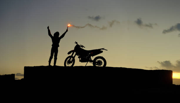 Motorcycle contains passion for freedom, peace and motivation