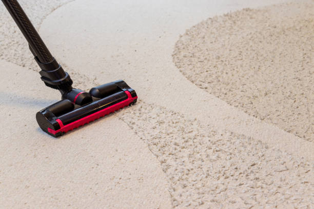 istock Clean the carpet with a vacuum cleaner 2031970801