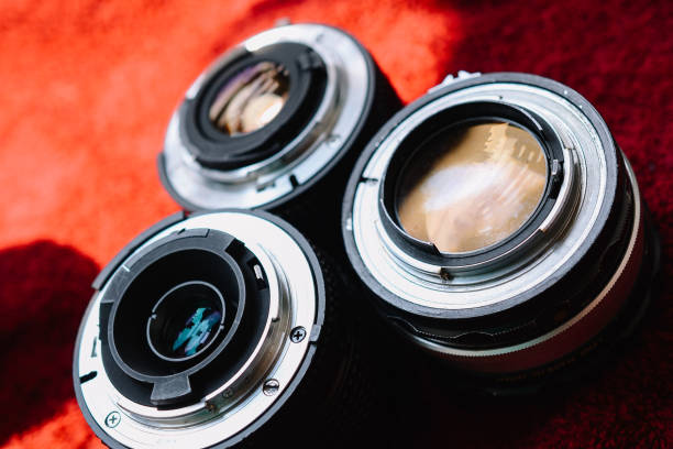 camera lens  close up detail