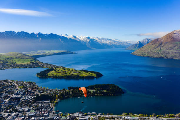 istock Lake Wakatipu view from Queenstown mountain top 2032177961