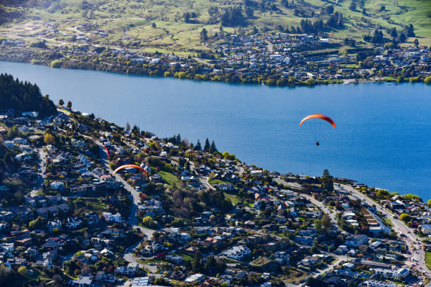 istock Lake Wakatipu view from Queenstown mountain top 2032177985