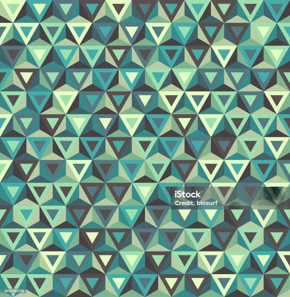 Patterns In Triangles Colorful Triangles Pattern Stock Illustration - Download Image Now ...
