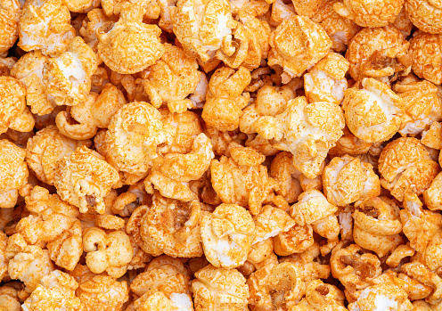 Texture many popcorn cheese flavor